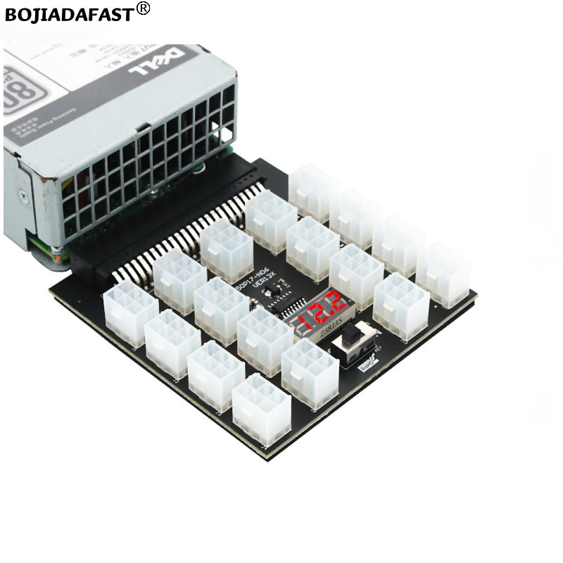 17 * PCI-E 6Pin Connector Serv - 2400W Server Psu Breakout Board review and price